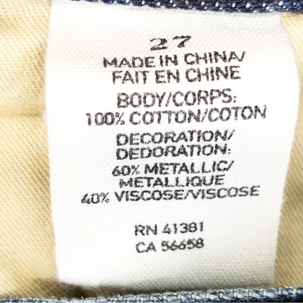 Denim supply embellished, distressed denim shorts